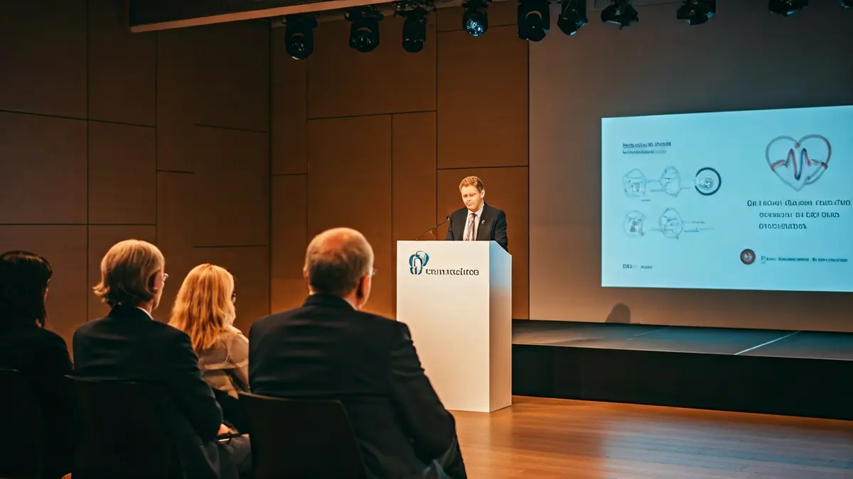 Generic image of a scientific event or medical conference.