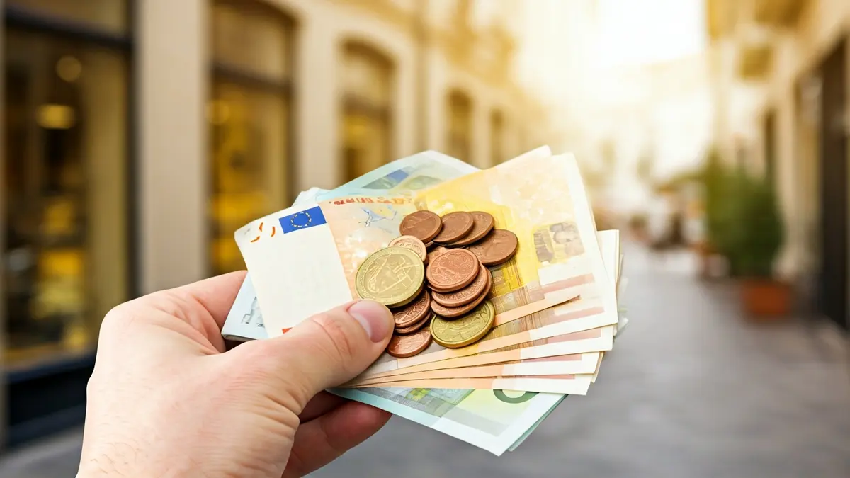 Generic image of cash, representing savings and shopping.