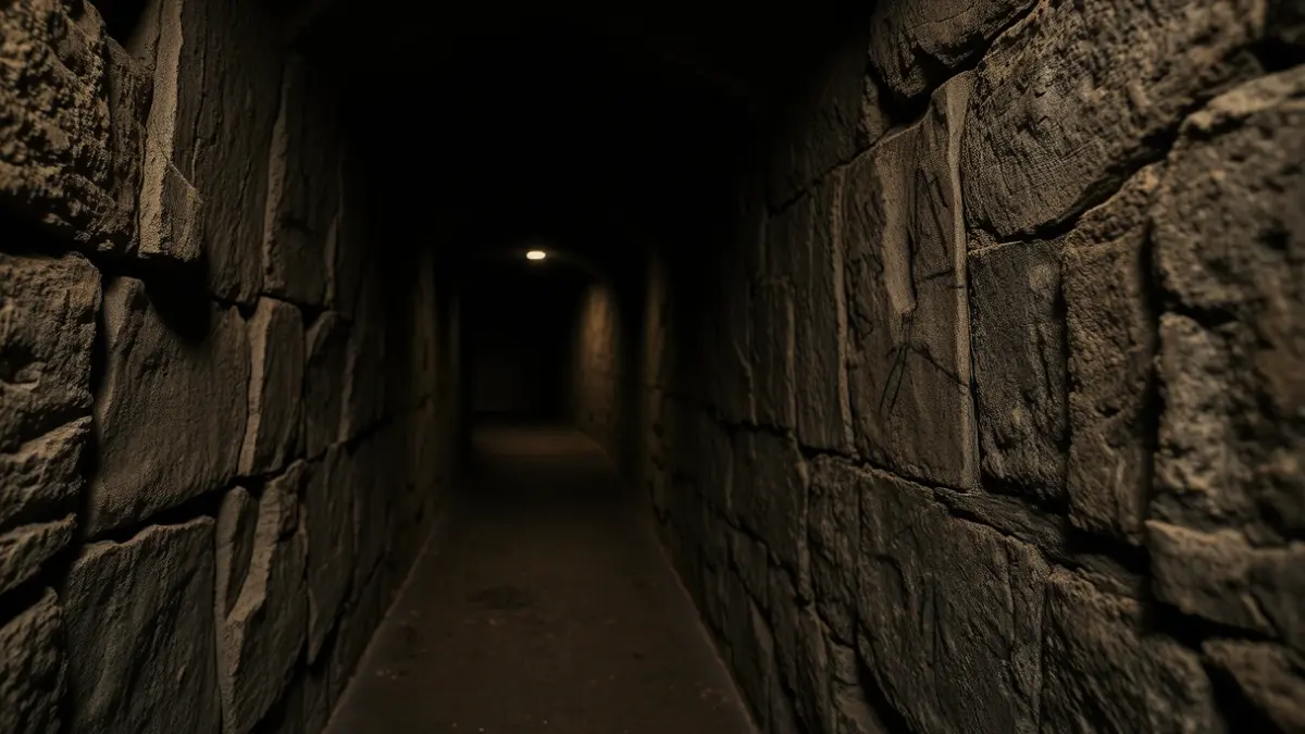 Imagen de grafitis históricos en los Refugios de la Guerra Civil de Almería.