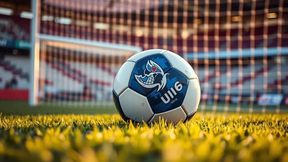 Imagen genérica de un balón de fútbol sobre el césped de un estadio.