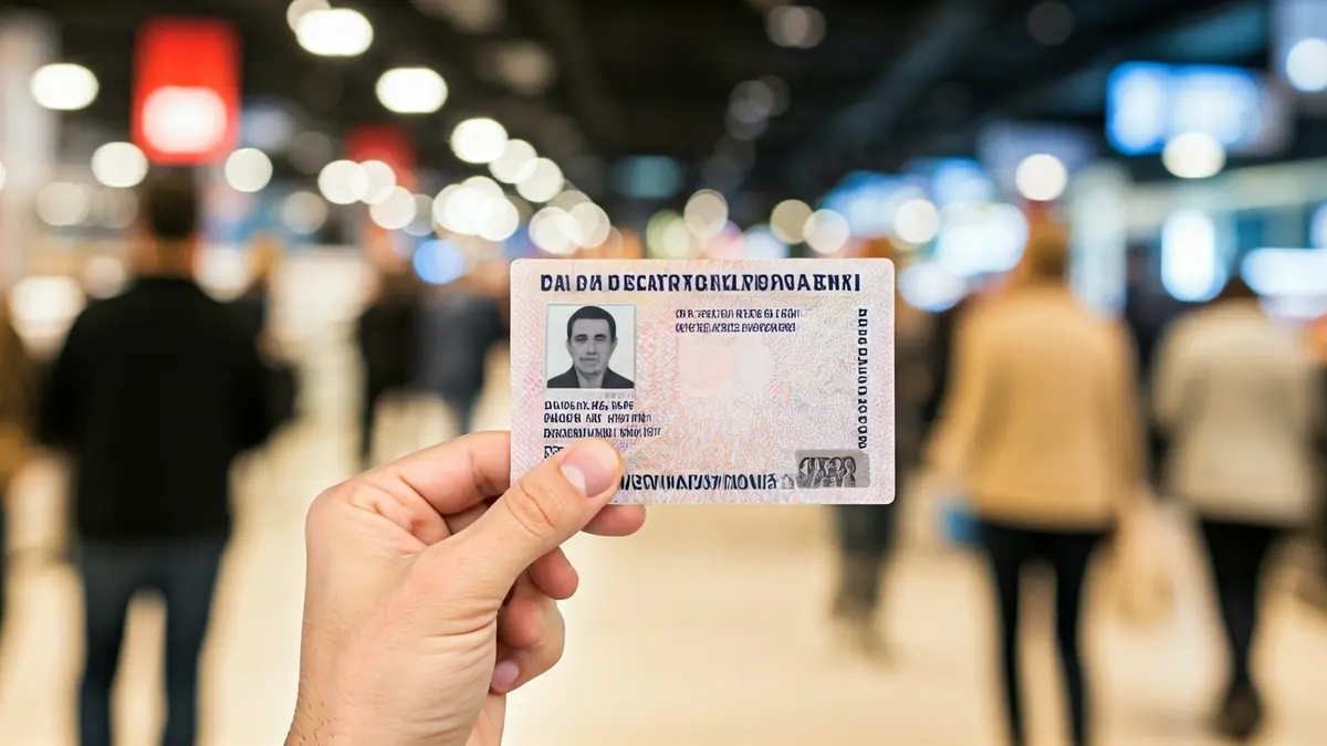 Generic image of a Spanish National Identity Document (DNI).