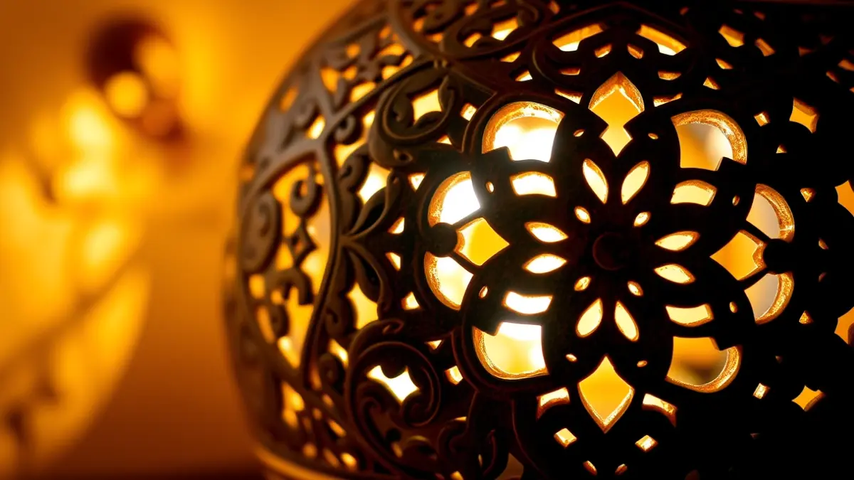 Vaso de la Alhambra reinterpretado por artesanos de Úbeda, con luz y movimiento