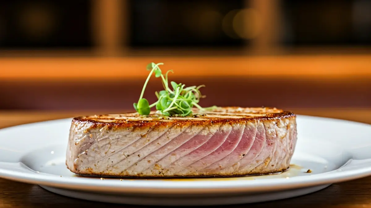 Imagen genérica de un plato de atún rojo, símbolo de la gastronomía de Barbate.
