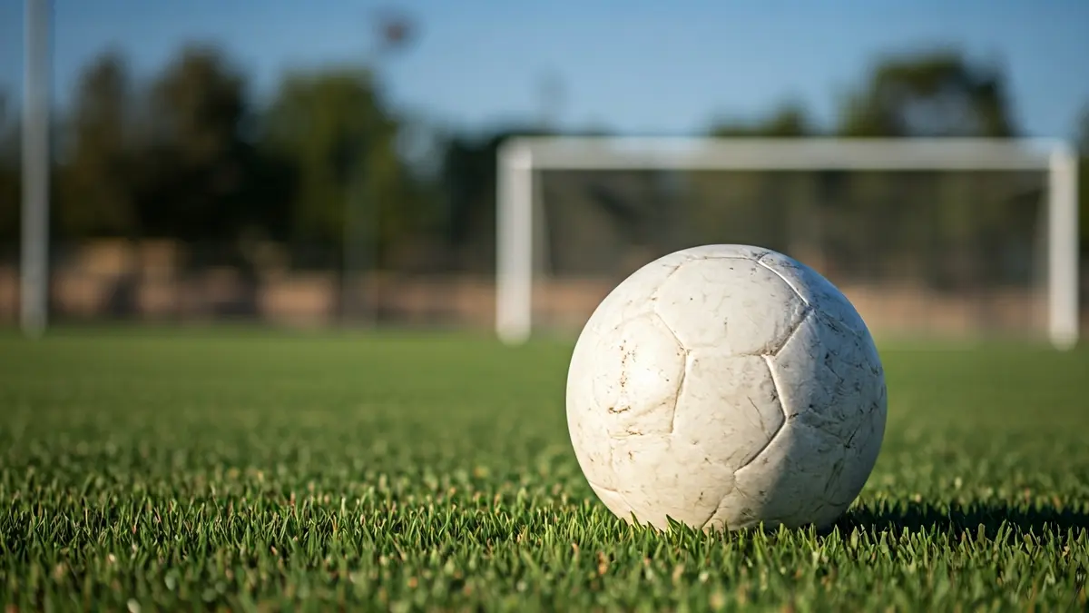 Imagen genérica de un balón de fútbol en un campo de césped.