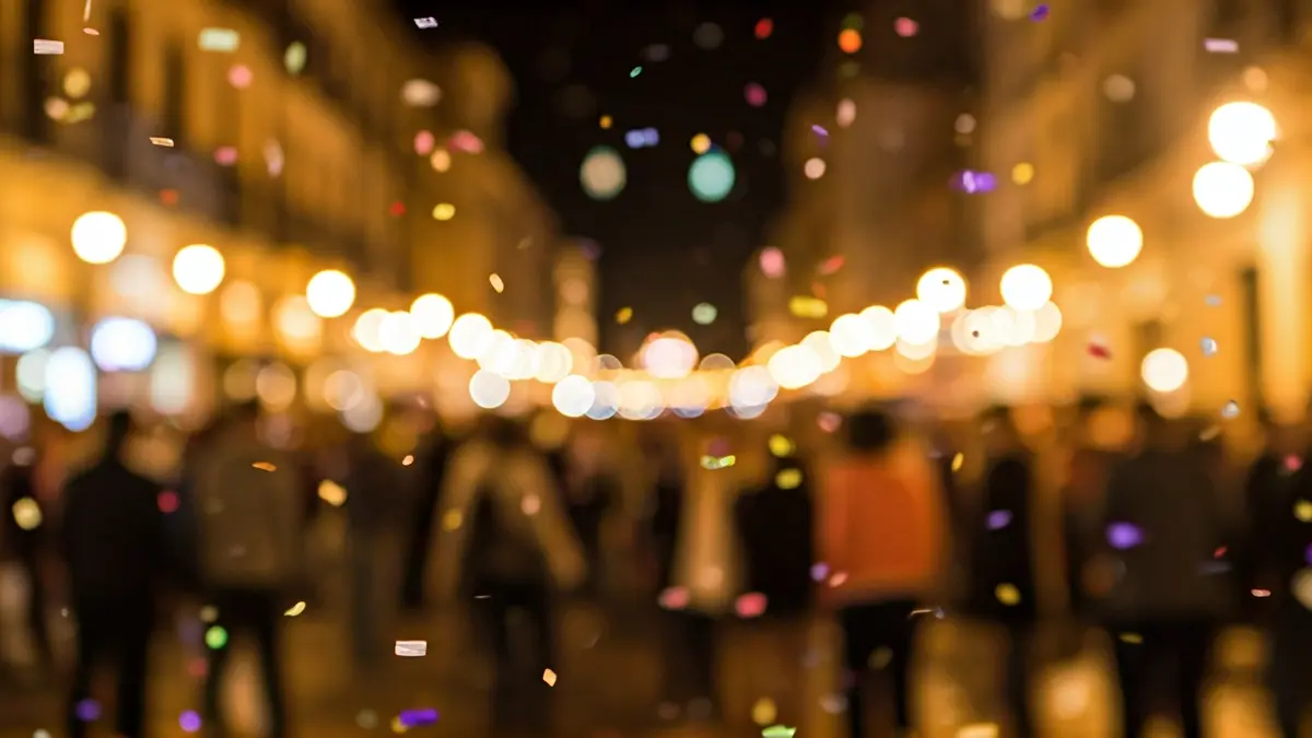 Generic image of a festive and celebratory atmosphere at a traditional fair.