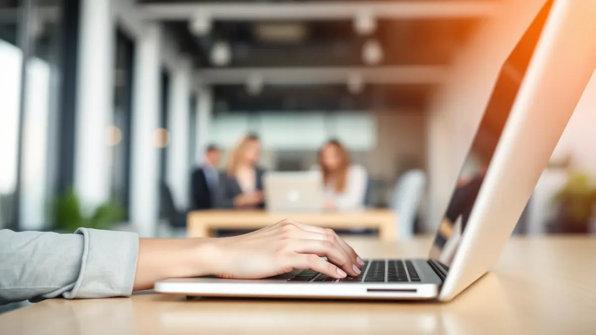 Imagen genérica de una mujer trabajando en una oficina, simbolizando el empleo femenino.