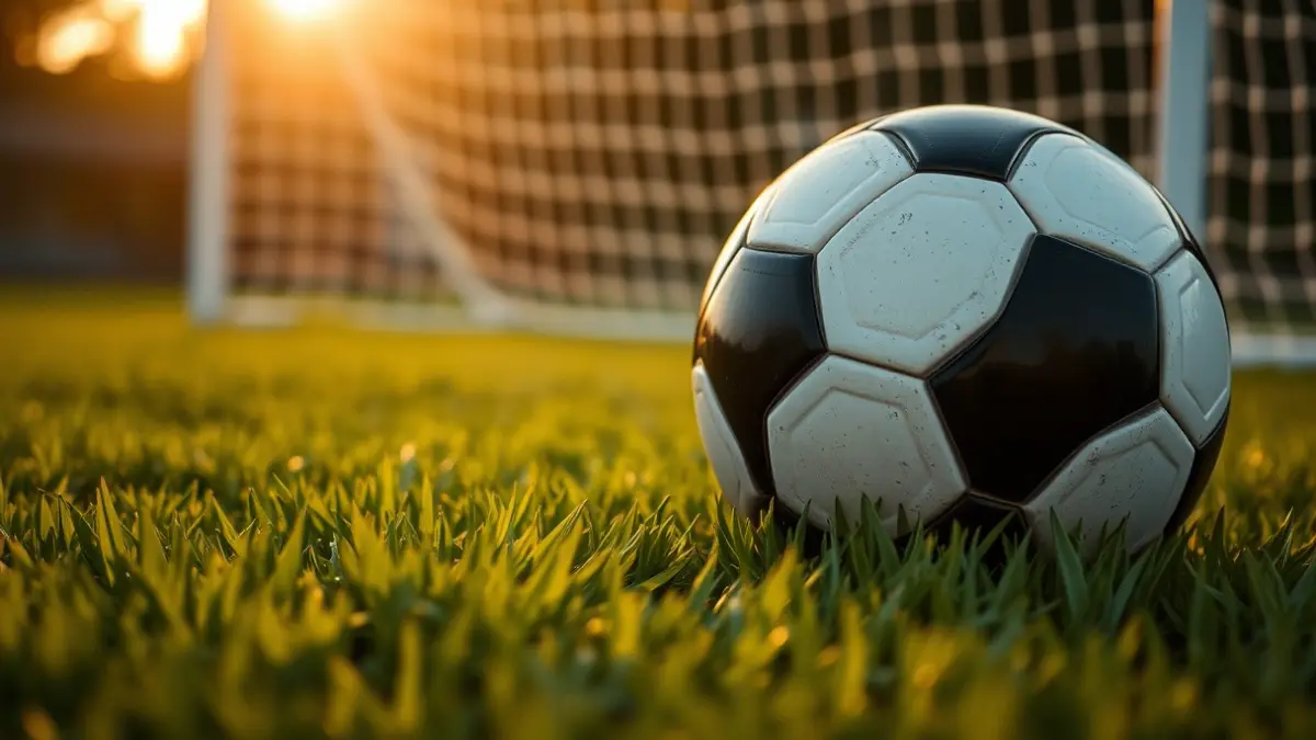 Imagen genérica de un balón de fútbol en el césped de un campo.
