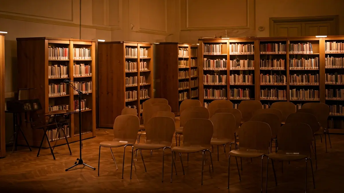 Generic image of a classical music concert stage in a historical setting.