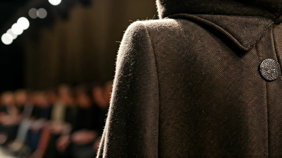 Imagen genérica de una pasarela de moda con luces suaves y ambiente elegante.