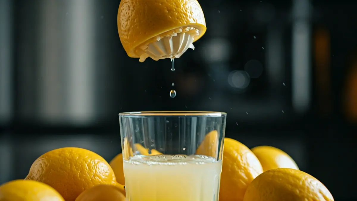 Generic image of lemons and juice, symbolizing the factory's new production.