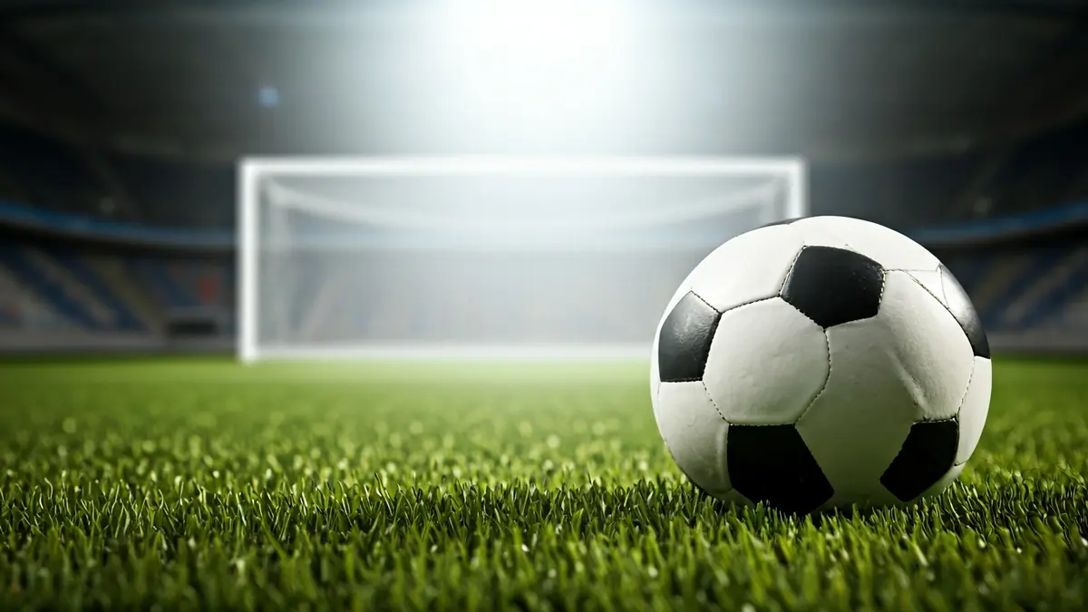 Imagen genérica de un balón de fútbol en un campo de césped.