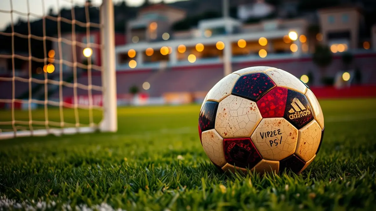 Imagen genérica de un balón de fútbol en un campo de césped.