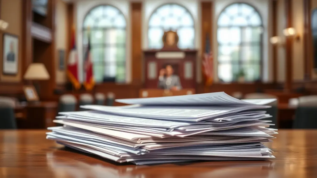 Generic image of public employment documents and forms.