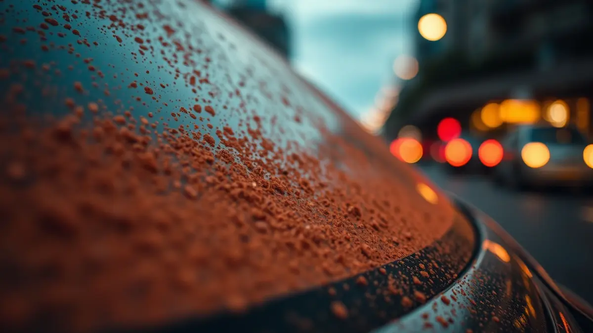 Generic image of a car windshield covered in mud and dust.