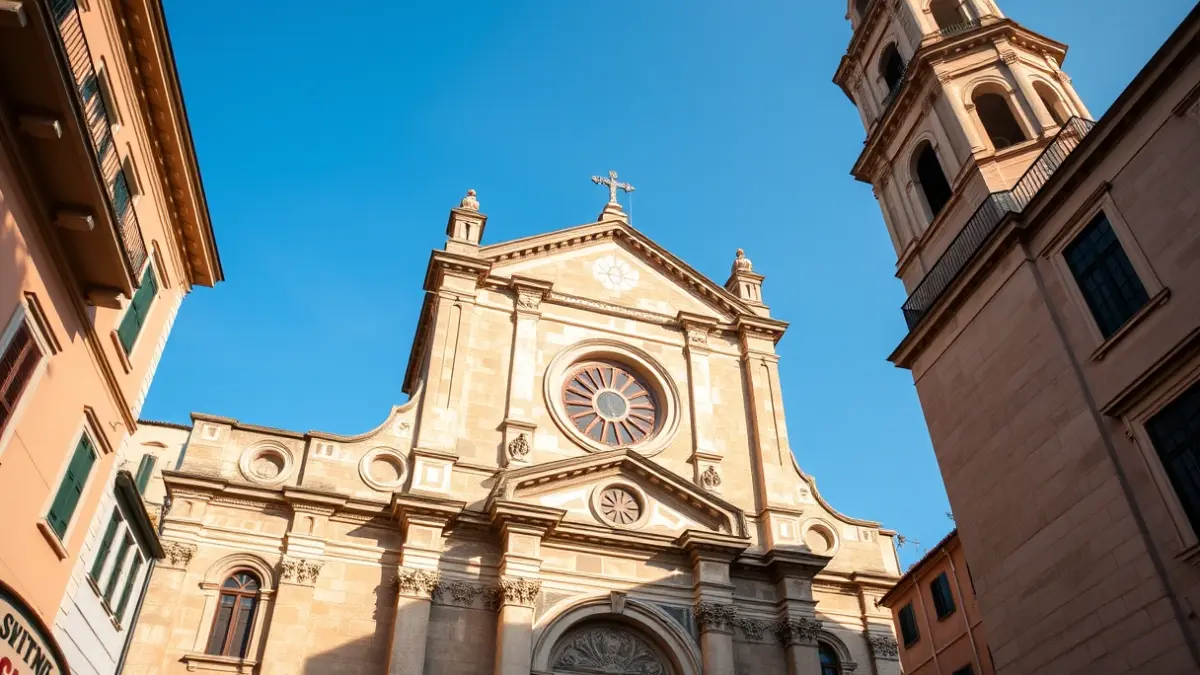 Facade of Cádiz Cathedral