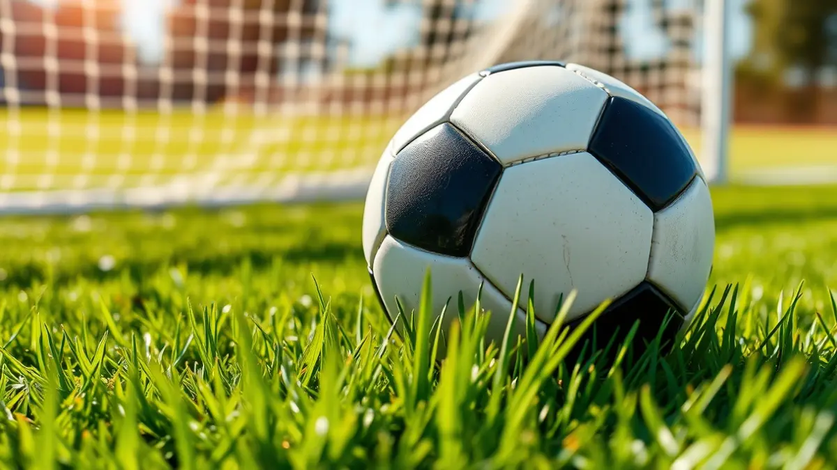 Generic image of a soccer ball on a field, symbolizing the final stretch of the season.