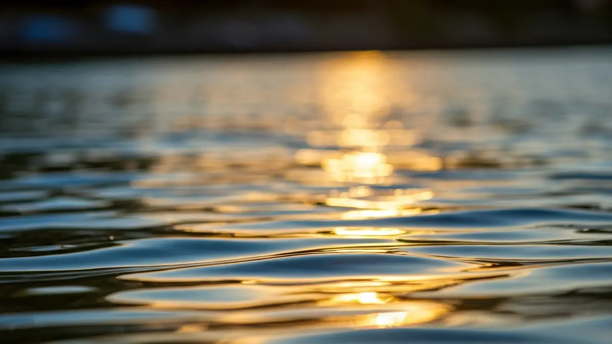 Generic image of a river, symbolizing the flow of life and creativity.