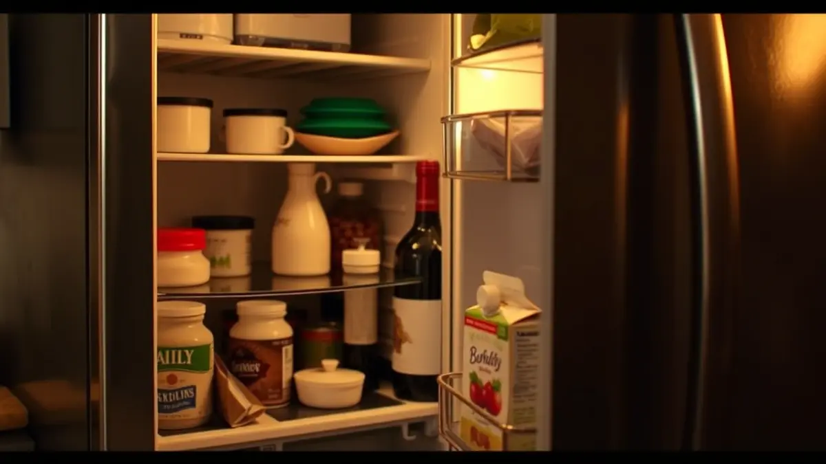 Imagen genérica de un frigorífico abierto con alimentos