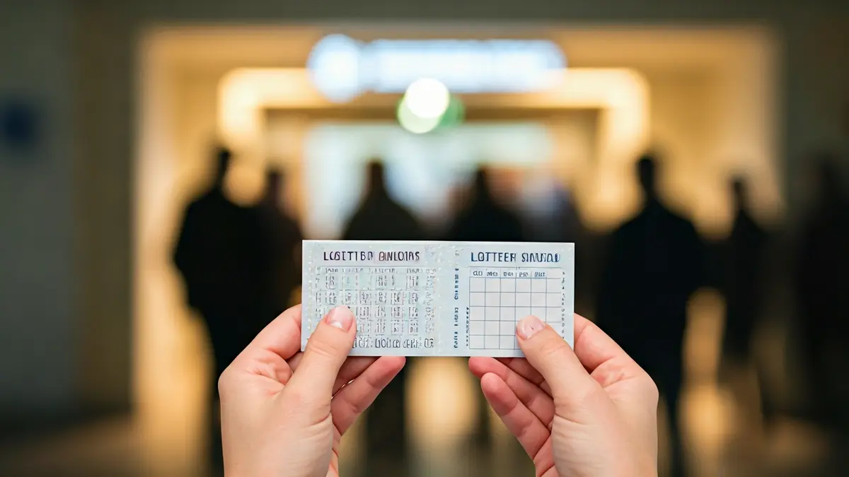 Imagen de un cupón de lotería de la ONCE