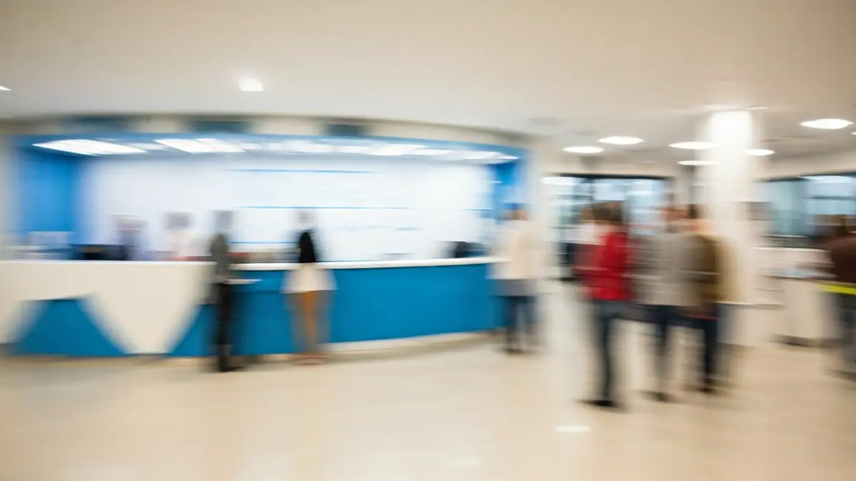 Imagen genérica de un centro de salud moderno y espacioso.