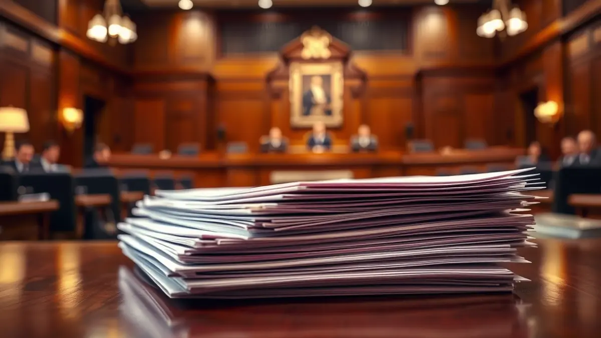 Imagen genérica de documentos financieros sobre una mesa, simbolizando el debate presupuestario.