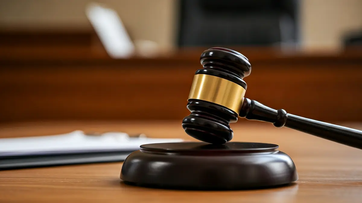 Generic image of a judge's gavel on a desk, symbolizing a legal decision.