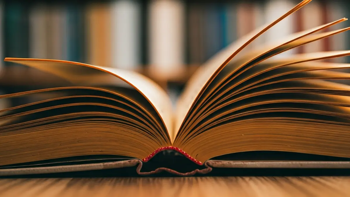 Imagen genérica de un libro abierto con luz cálida, evocando la lectura.