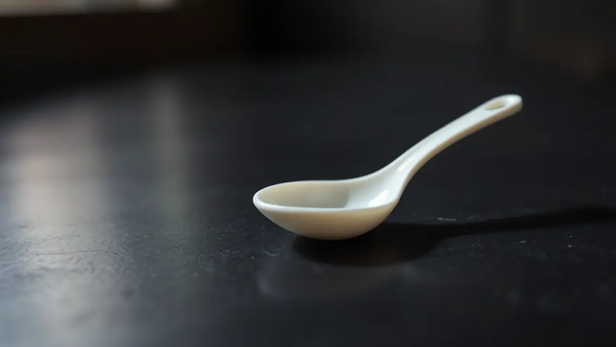 Imagen de una cuchara de plástico, símbolo de vulnerabilidad y exclusión social.