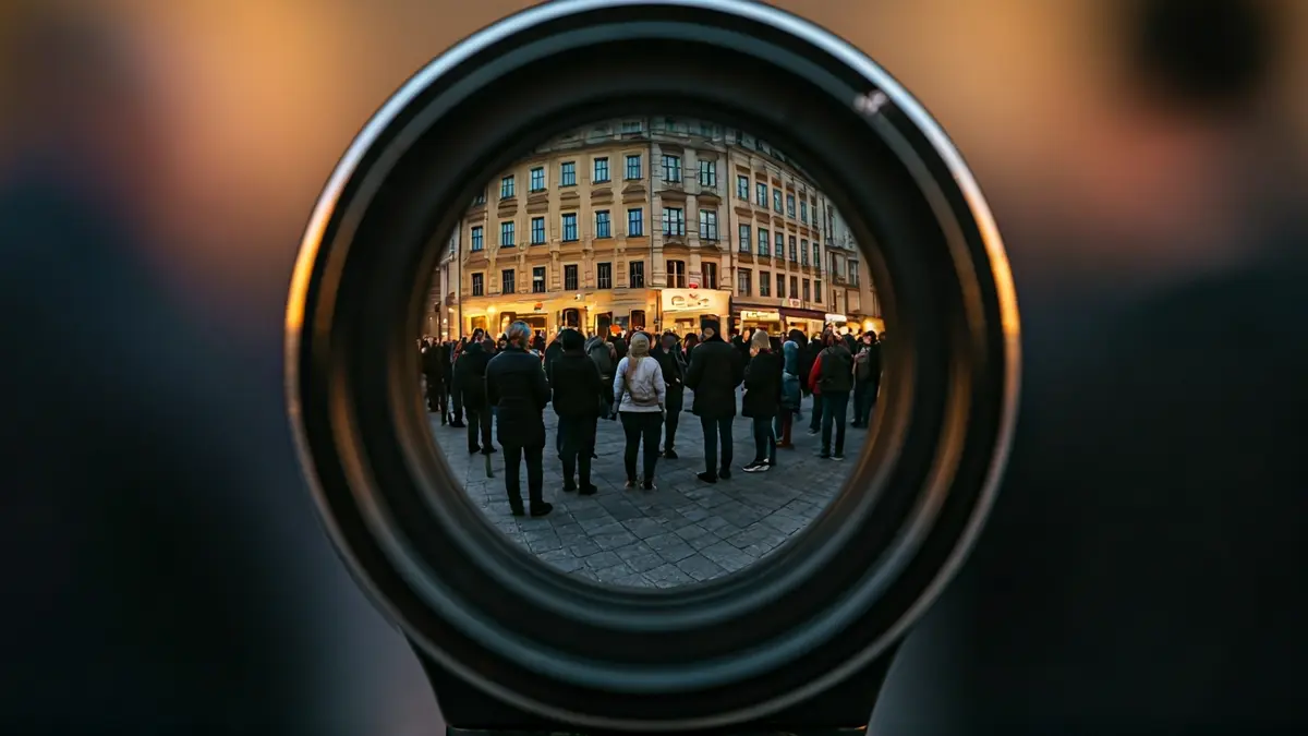 Imagen genérica de una lente de cámara, simbolizando una mirada o perspectiva sobre el cooperativismo.