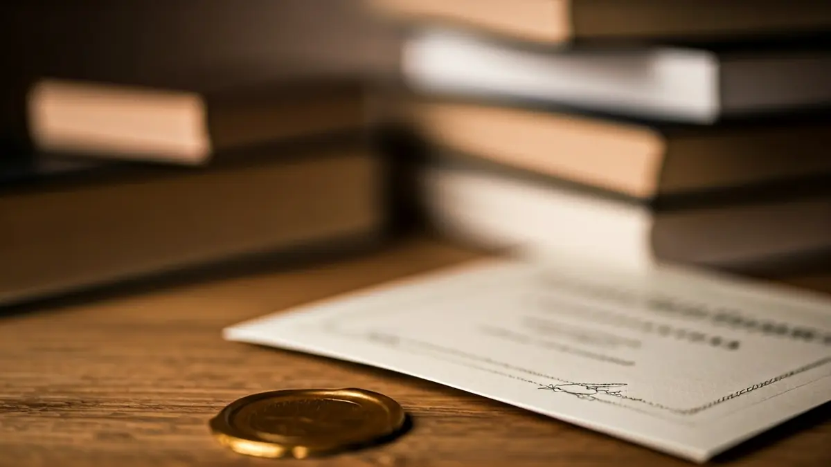 Imagen genérica de un diploma y libros, simbolizando el reconocimiento académico.