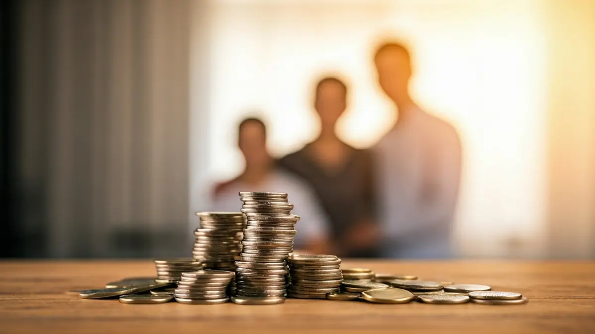 Imagen genérica de monedas y billetes de euro, simbolizando ayuda económica.