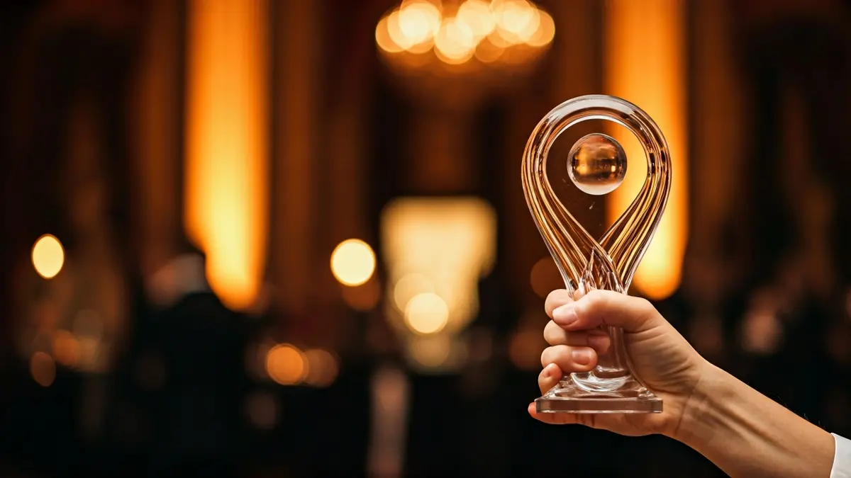 Imagen genérica de un premio o galardón, simbolizando el reconocimiento a la igualdad.