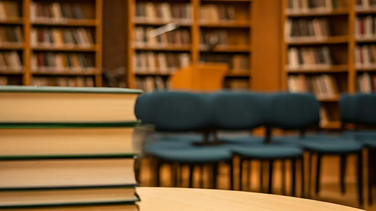 Imagen genérica de una presentación de libro en un ambiente cultural.