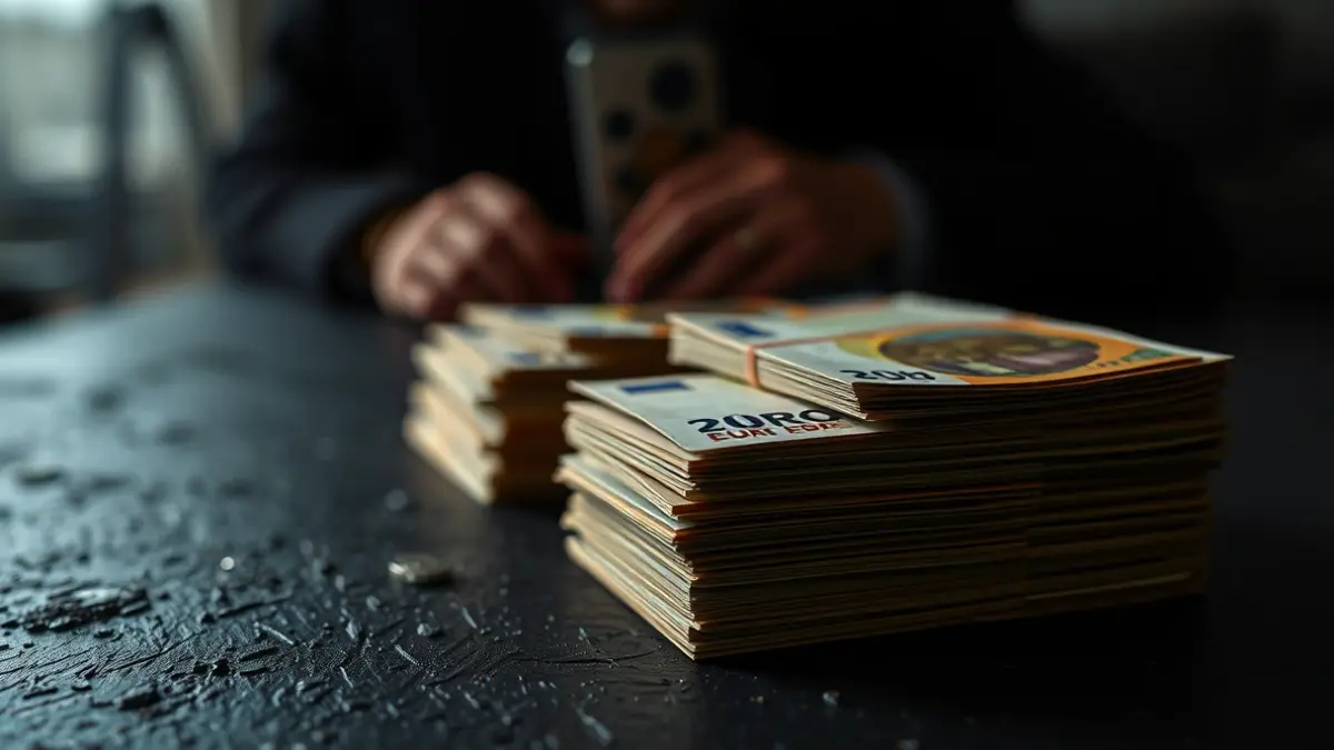 Imagen genérica de dinero en efectivo, simbolizando los pagos en el narcotráfico.