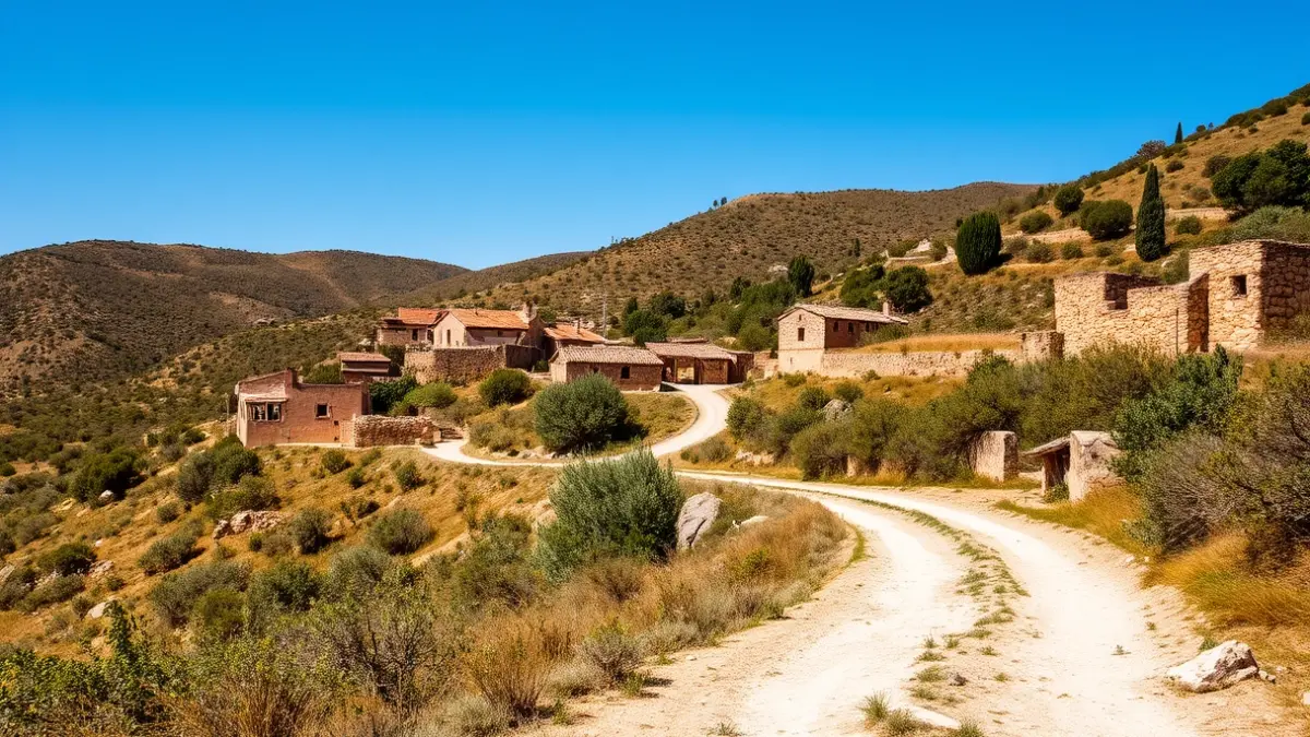 Image of the abandoned villages in Sierra de Segura, Jaén