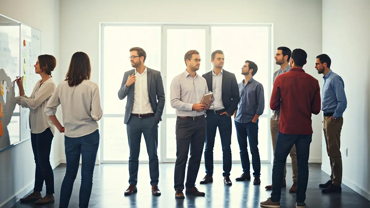 Imagen genérica de personas participando en un taller de formación para el empleo.
