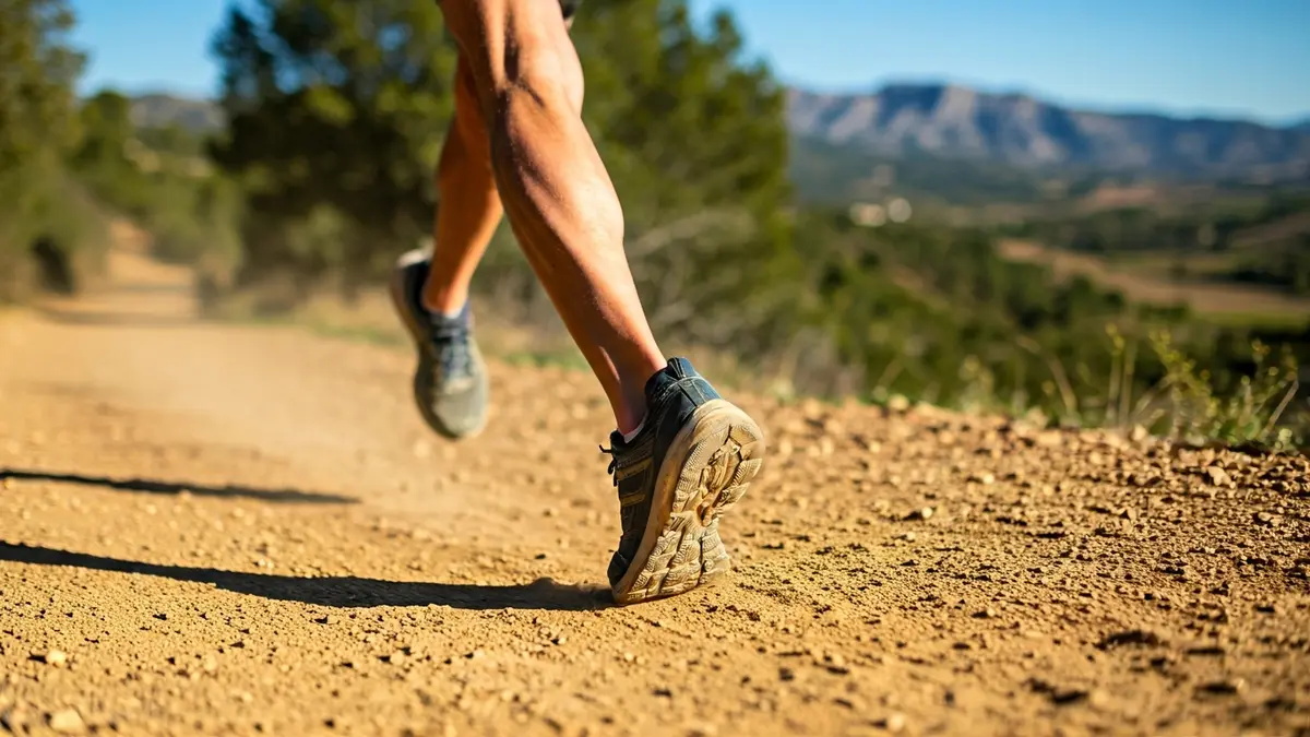 Imagen genérica de un corredor en una prueba de ultrafondo en la Serranía de Ronda.