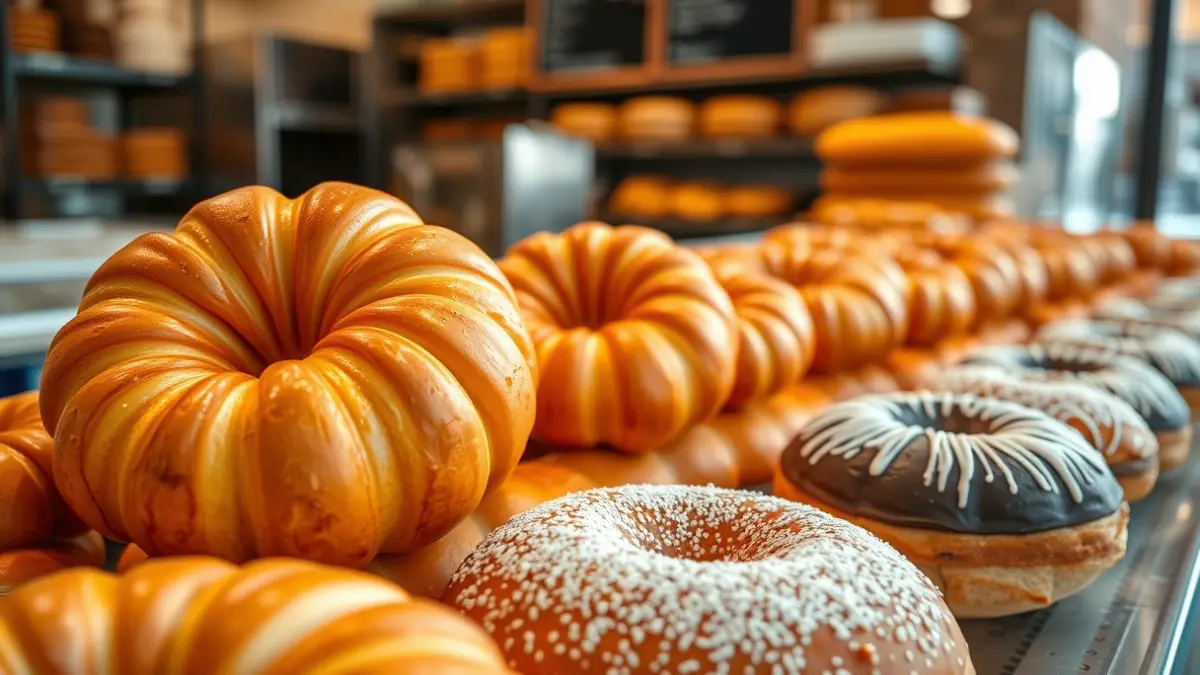 Imagen genérica de dulces y pasteles variados en una pastelería.