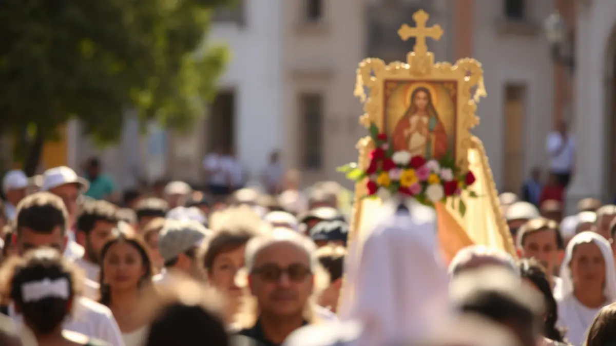 Images from the presentation of the Pilgrimage in honor of the Virgen de la Peña.