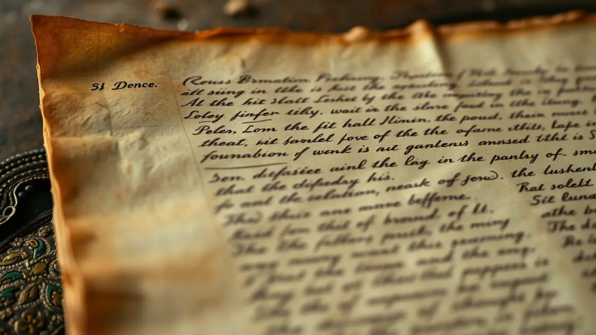 Documento antiguo restaurado, una bula pontificia de 1726.