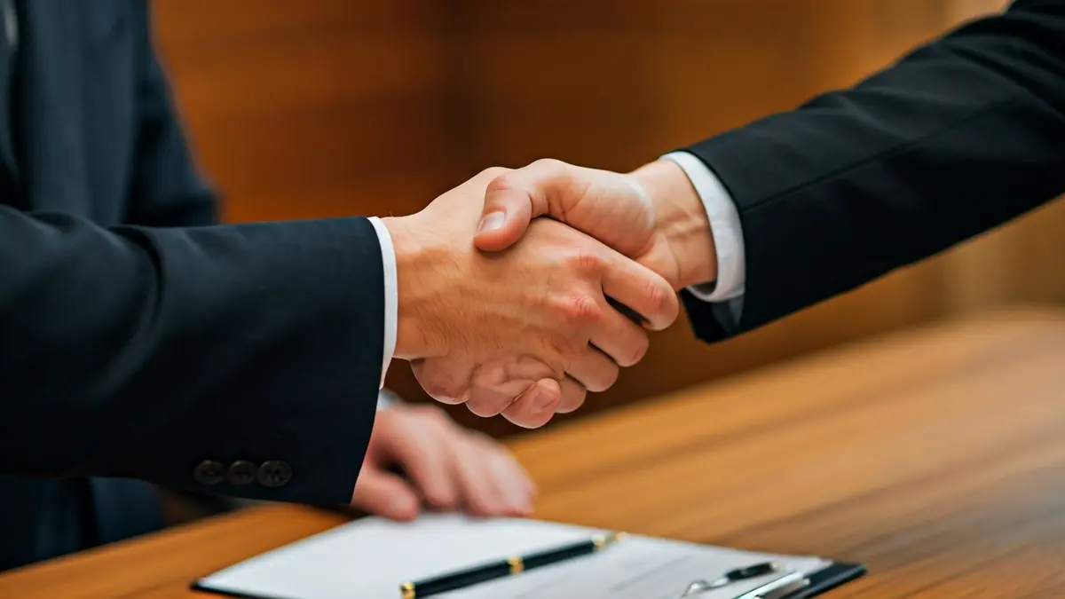 Generic image of a diploma or professional certification ceremony.