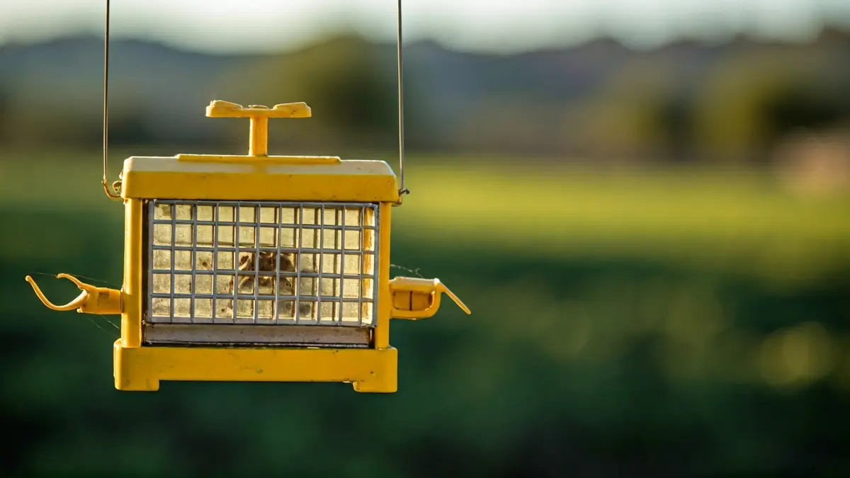 Generic image of a mosquito trap used in health surveillance programs.