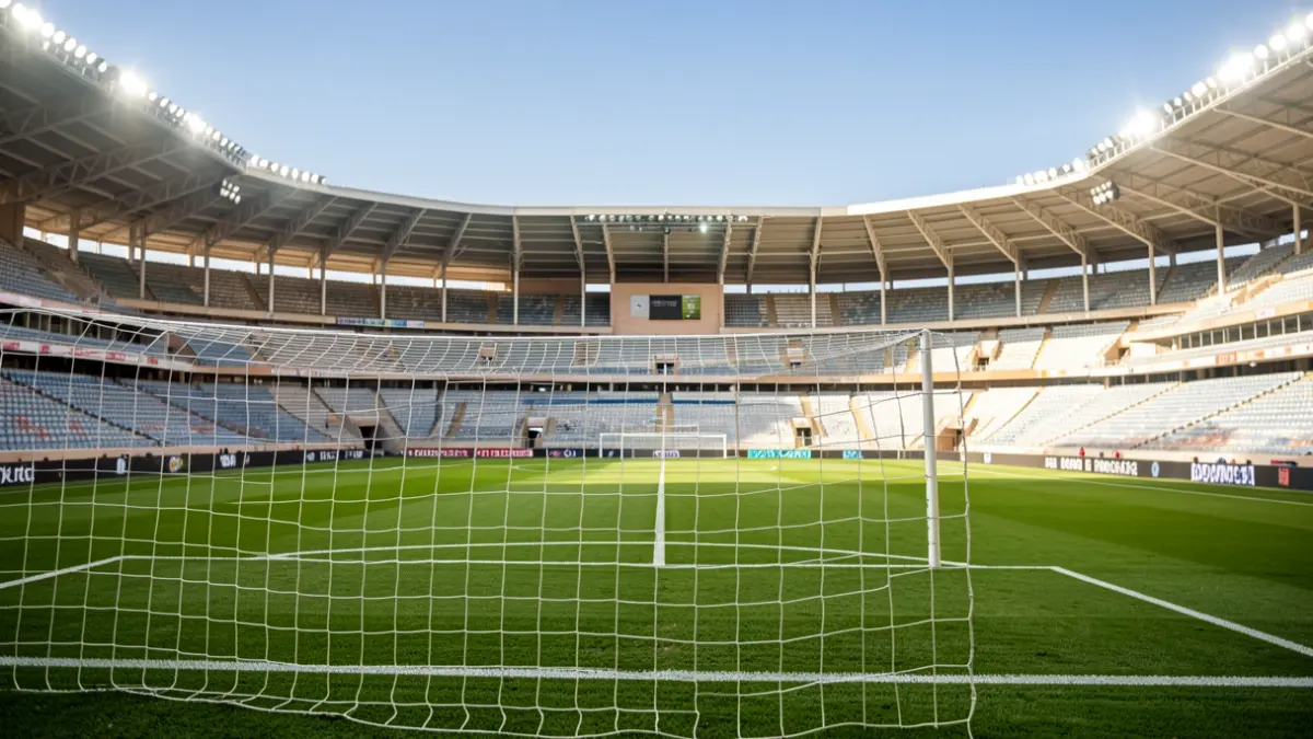 Imagen genérica del Estadio de los Juegos Mediterráneos en Almería.