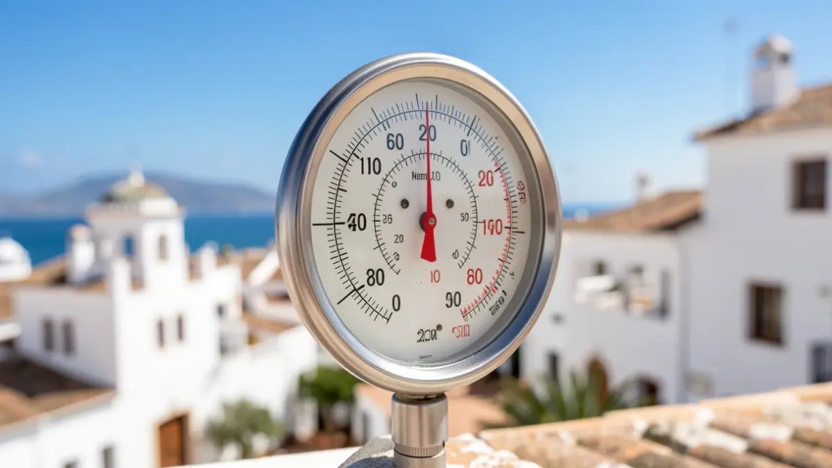 Generic image of extreme heat on the Andalusian coast.