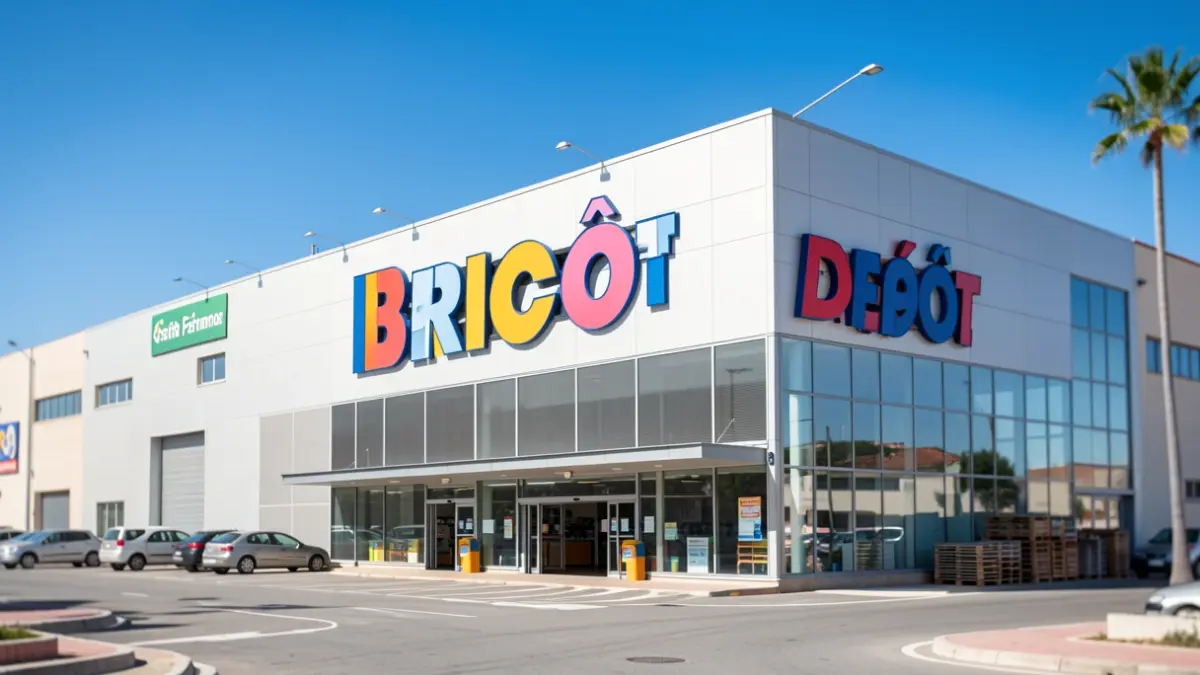 Fachada de la nueva tienda Brico Depôt en San Fernando.