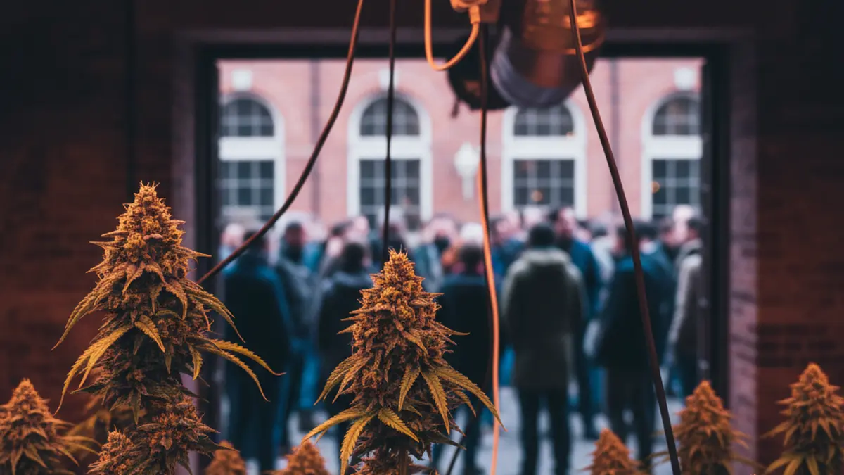 Plantación de marihuana desmantelada en una vivienda