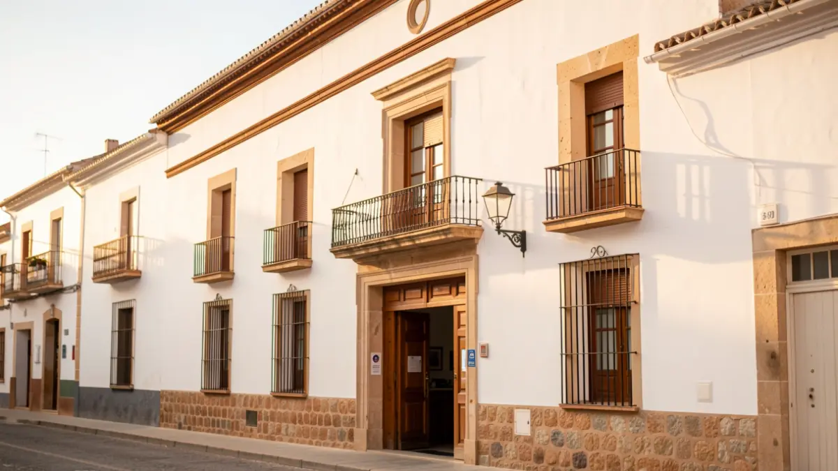 Fachada del antiguo cine Astoria en Jerez de la Frontera.