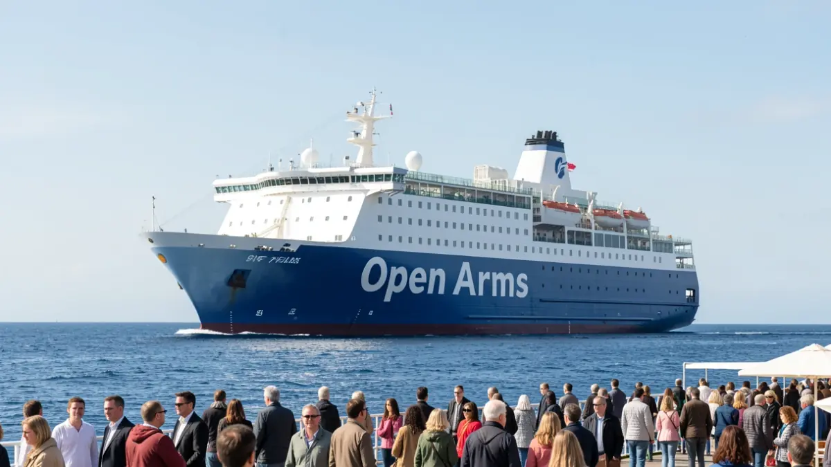 Imagen genérica del barco Astral de Open Arms.