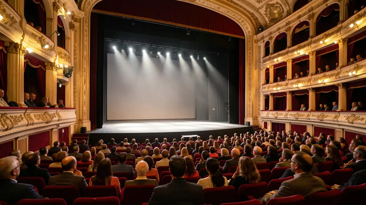 Imagen del Teatro Darymelia en Jaén.