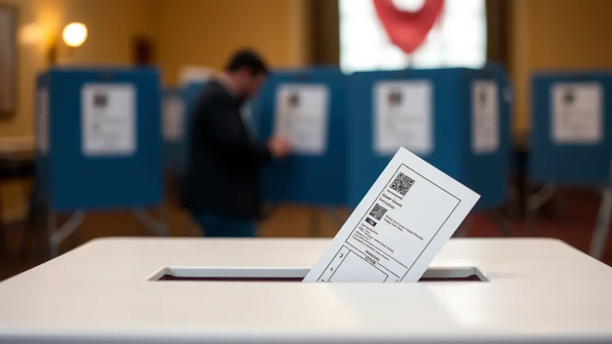 Imagen genérica de una urna electoral, simbolizando el proceso de votación.